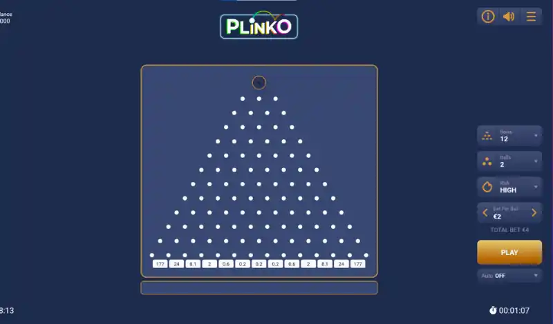 Plinko Ball game