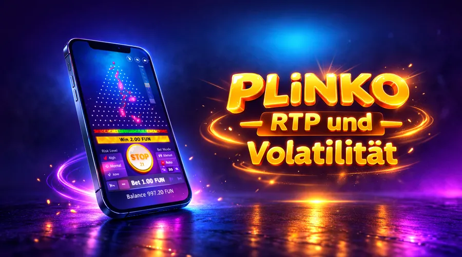 Plinko RTP und Volatilität
